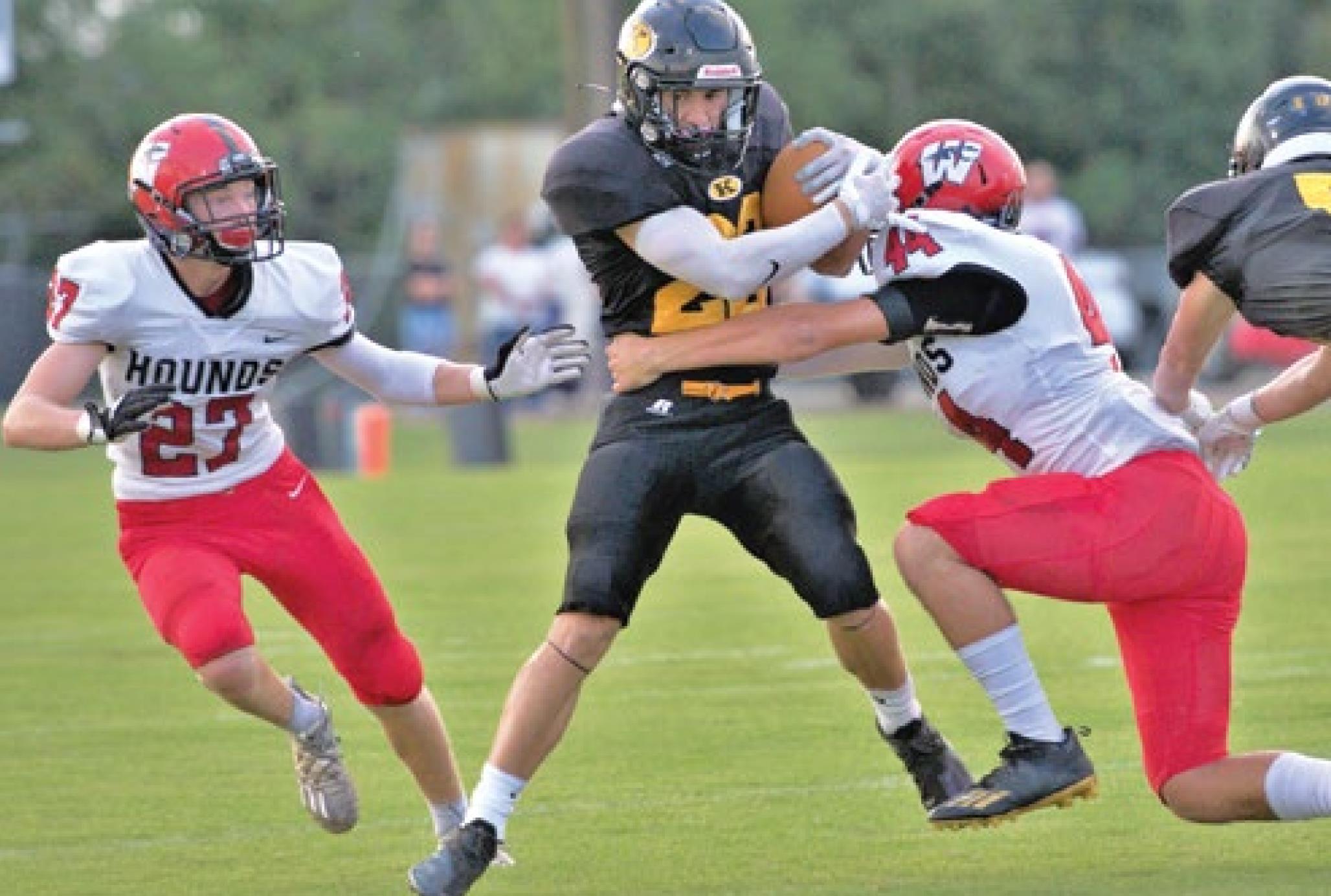 Kinder Tops Hounds 29-28