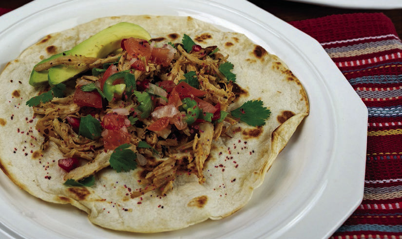 Leftover Turkey Carnitas Tacos