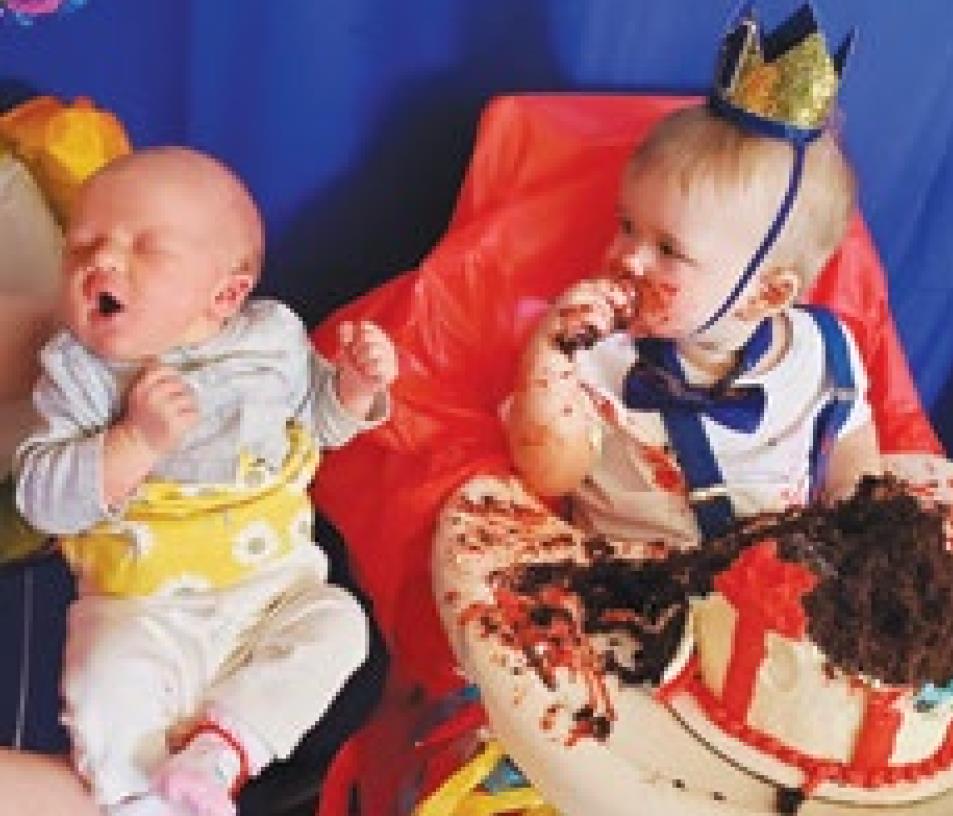 Eason celebrates first birthday