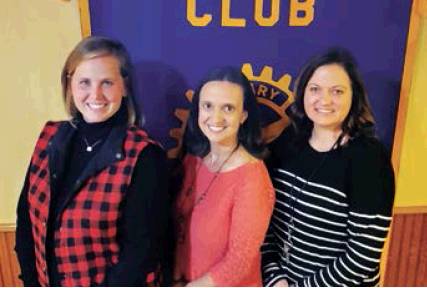 Welsh Rotary Club welcomes speakers, honors teachers