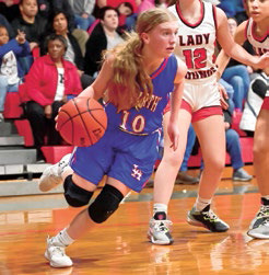 Lady Warriors end LA’s season with 53-43 win