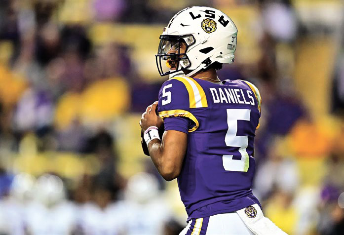 Daniels scores eight TD’s in 56-14 win over Georgia State