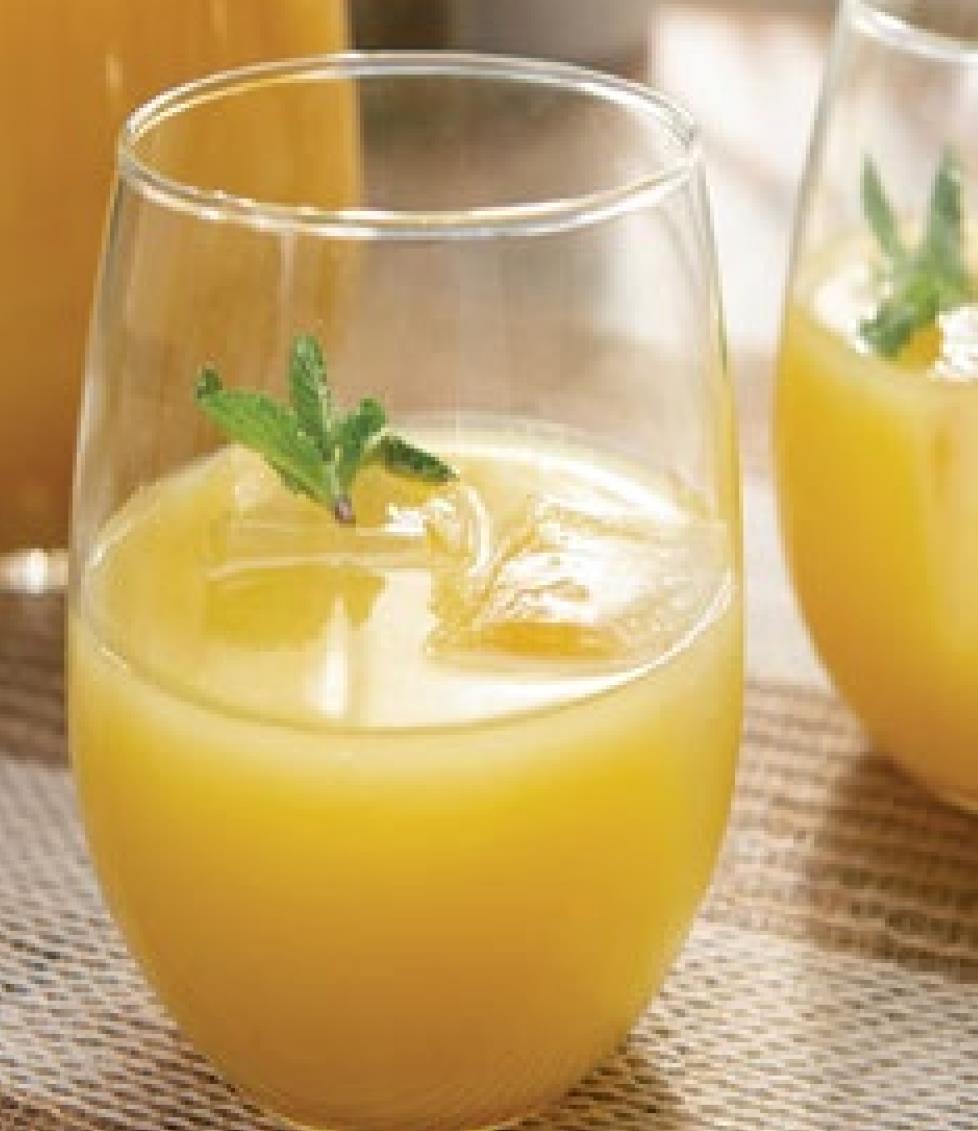 Orange Juice Mint Mocktail