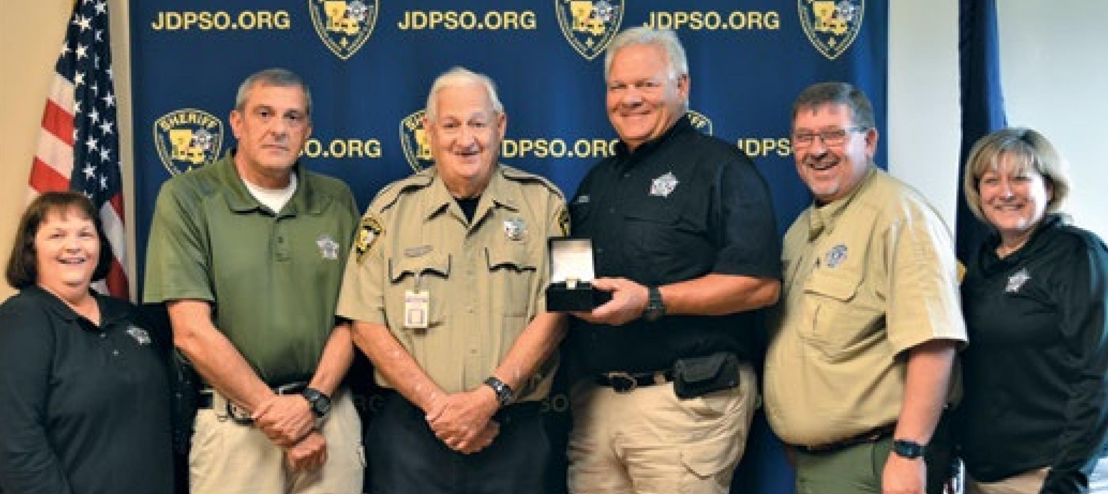 JDSO Courthouse security deputy retires