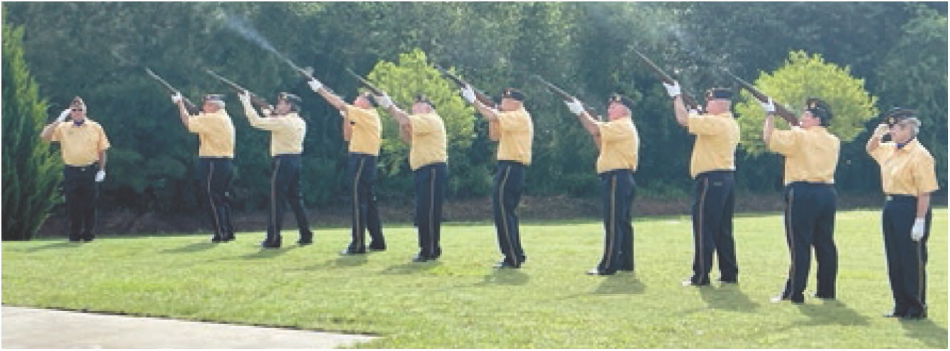 Honor Guard performs over 800 ceremonies