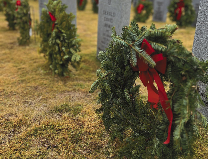 WREATHS OF remembrance