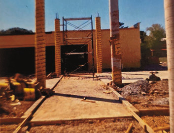 Welsh library construction continues