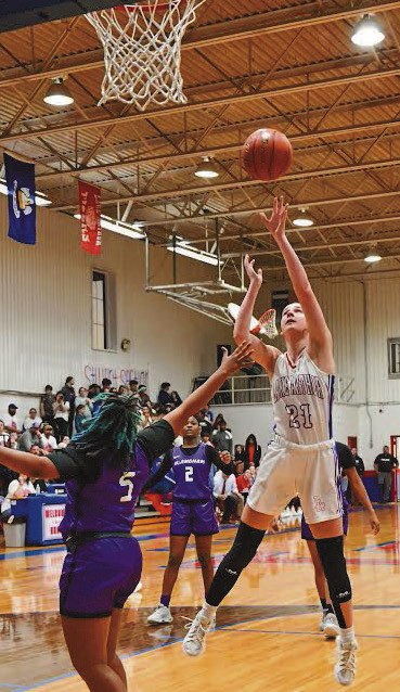 Lady Tigers blow out Mangham to advance to quarterfinals