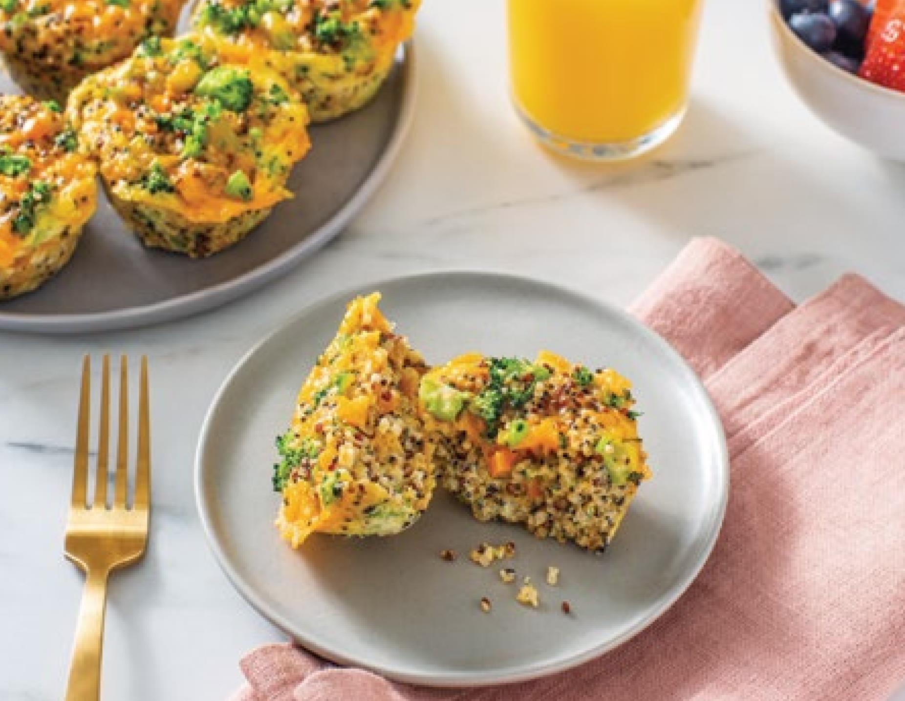 Cheesy Quinoa Bites