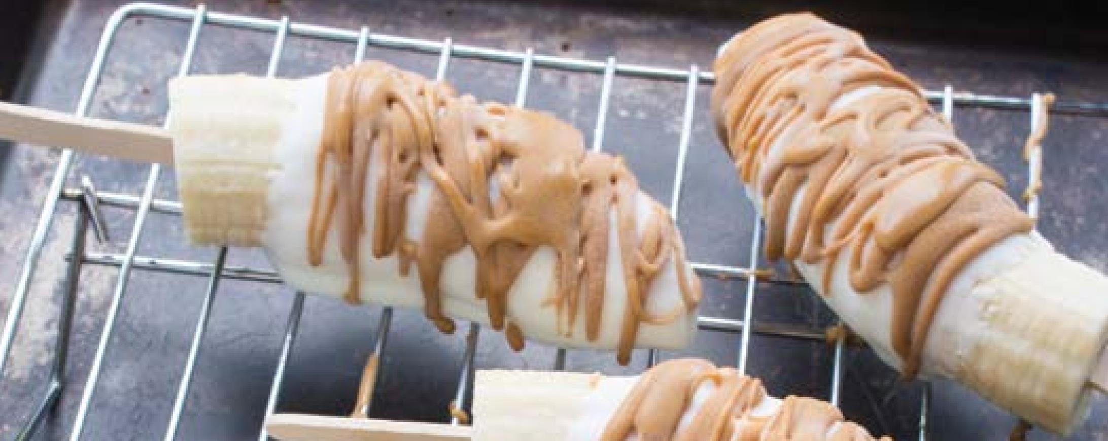 Frozen Banana Pops