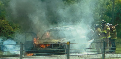 WFD responds to car fire