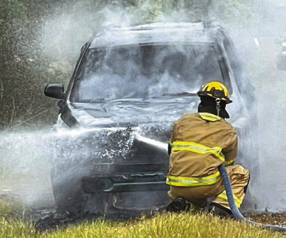 CAR FIRE