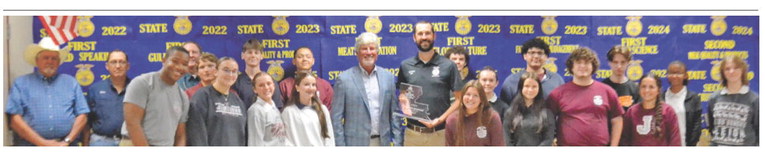 Area agriculture, school leaders honor state Teacher of the Year