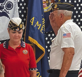 American Legion officers sworn in