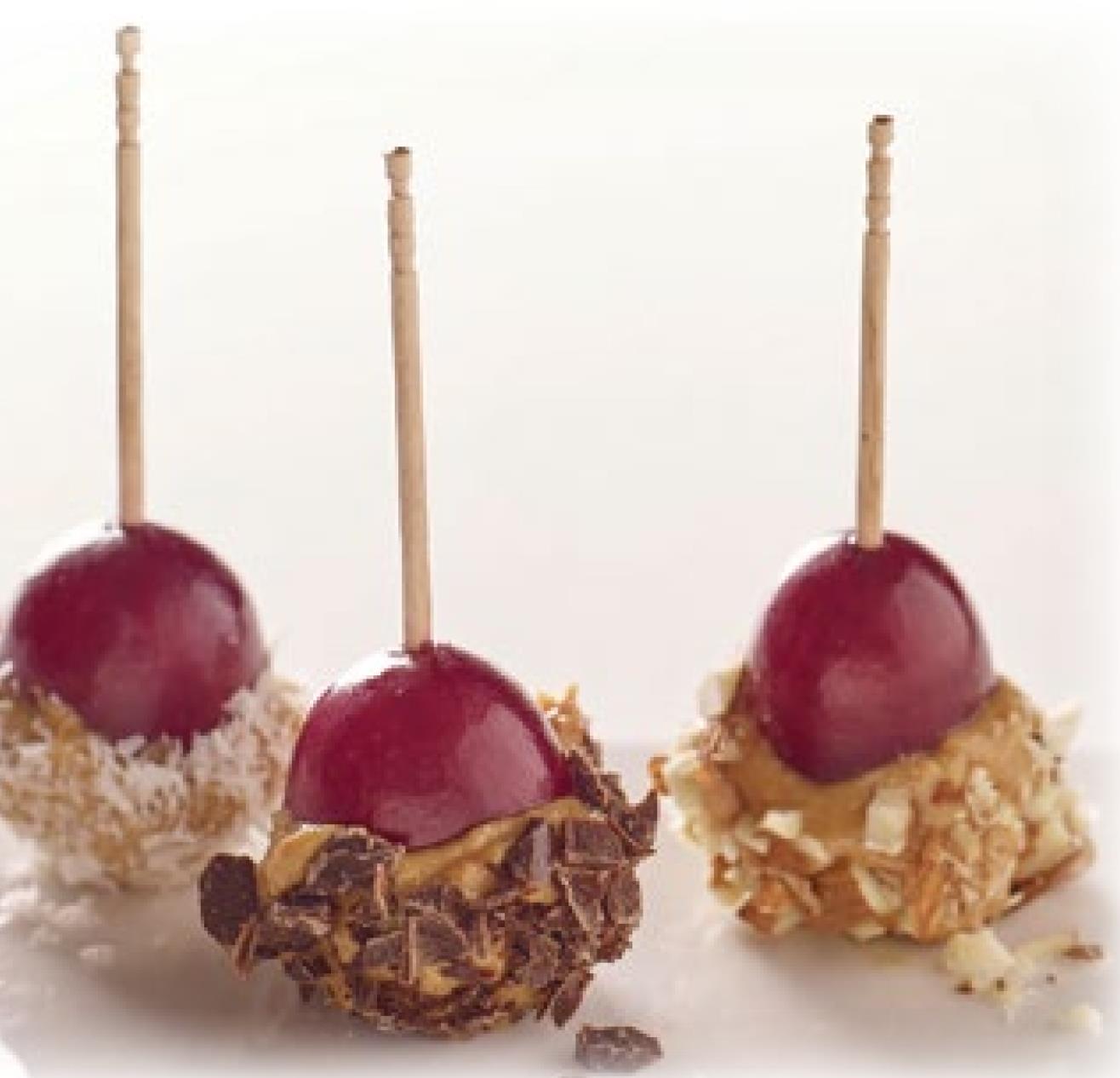 Peanut Butter Grape Bites