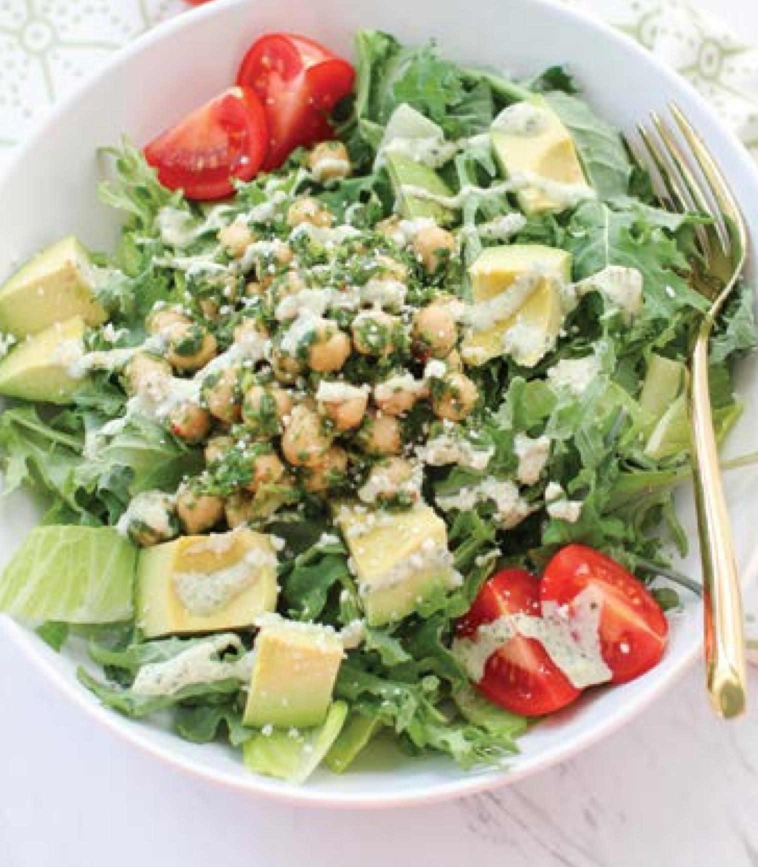 Chimichurri Chickpea Salad 