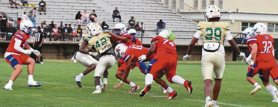 Tigers fare well in scrimmage action