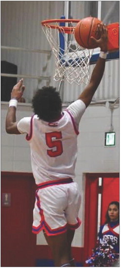 Drake, Tigers plow through Indians, 68-36
