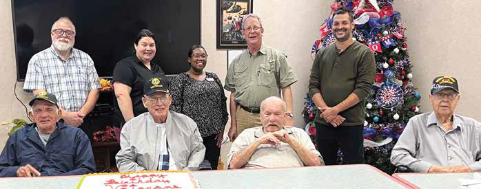 Kiwanis celebrates vets birthdays