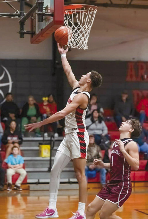 Hounds open league play with 66-53 win over Grand Lake