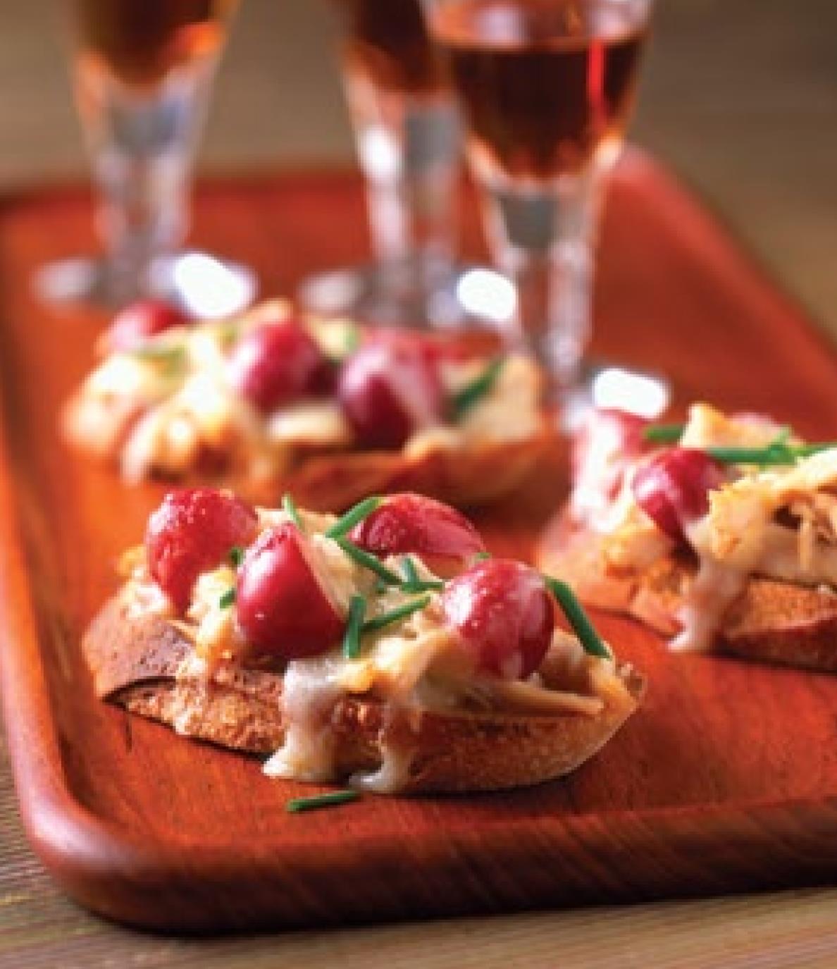 Amaze Guests with Great Grape Appetizers