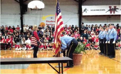 Welsh schools thank veterans