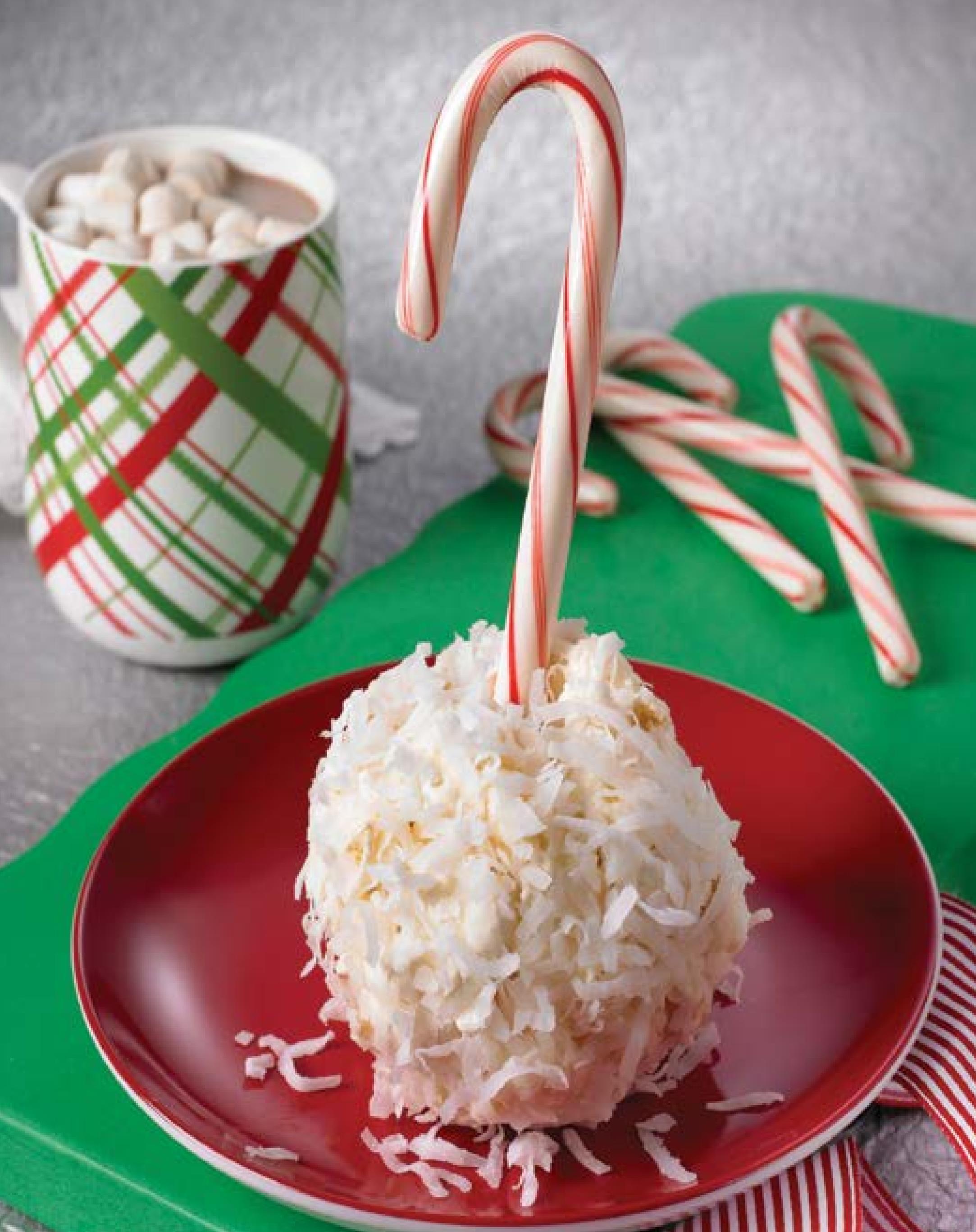 Coconut Popcorn Snowballs