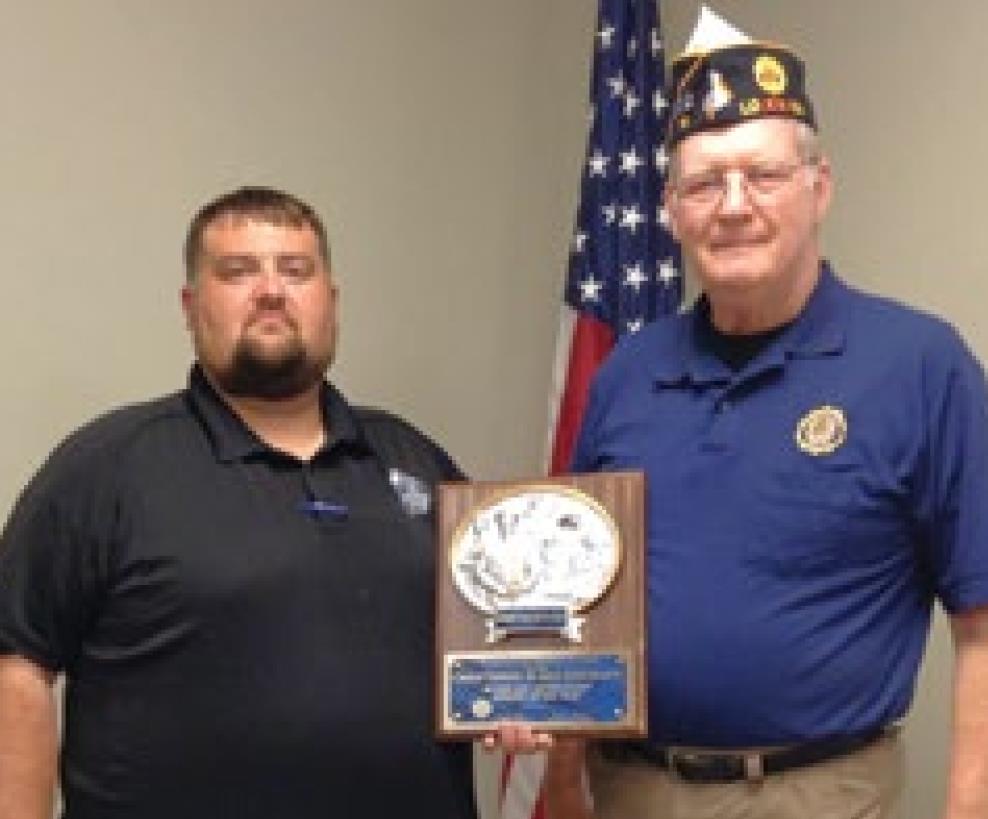 Bergeaux Named 2019-20 Law Enforcement Officer of the Year