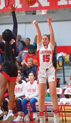 Lady Cards top JSC 58-54 in hard-fought battle