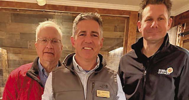 Daigle visits Rotary
