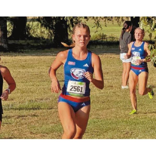 LA Tech athlete Kaitlyn Sawyer blazes a path to victory in Natchitoches. Sawyer walked away from the collegiate competition with top honors and an impressive time of 15:52.6, earning the meet championship.