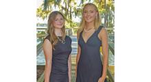 Tiger freshmen maids Aniston Claire Weekley (left) and Ahna Grace Turner Submitted photo