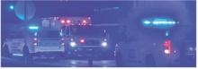 Local and state law enforcement secure the scene of an accident Friday night. Jeffery Chretien was struck by a motorist while walking on La. 26. Daily News photo by Erin Hargrave