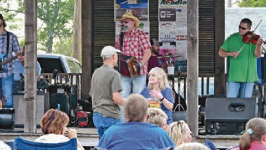 Jamie Bergeron and the Kickin’ Cajuns are set to take the stage in Founder’s Park on Tuesday for the first installment of the free concert series Turn It Up Tuesday. Residents are invited to come on down and enjoy the show. File photo
