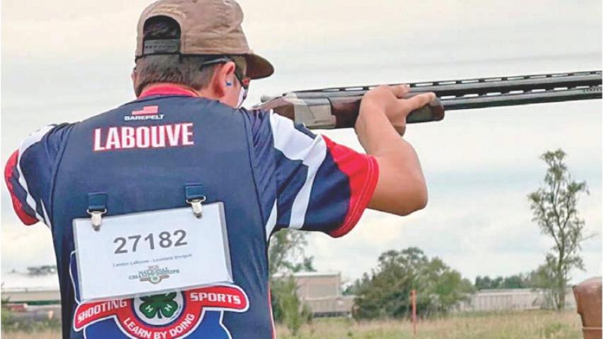 LaBouve becomes first Welsh freshman to compete in 4-H Shooting Sports National Championship