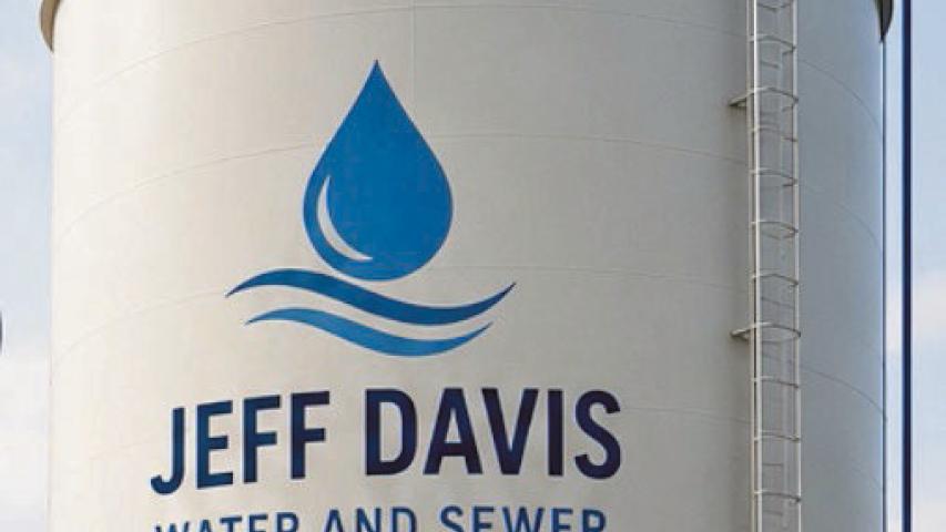 Parish officials are breaking ground this week on a water storage facility in Lacassine. The project will help Jeff Davis Water and Sewer Commission No. 1 service the area. Submitted photo