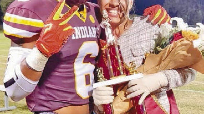 2026 EHS Homecoming King Makelin Lemoine (left) and Homecoming Queen Kaya Francis Submitted photo